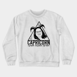 Capricorn Girl Crewneck Sweatshirt